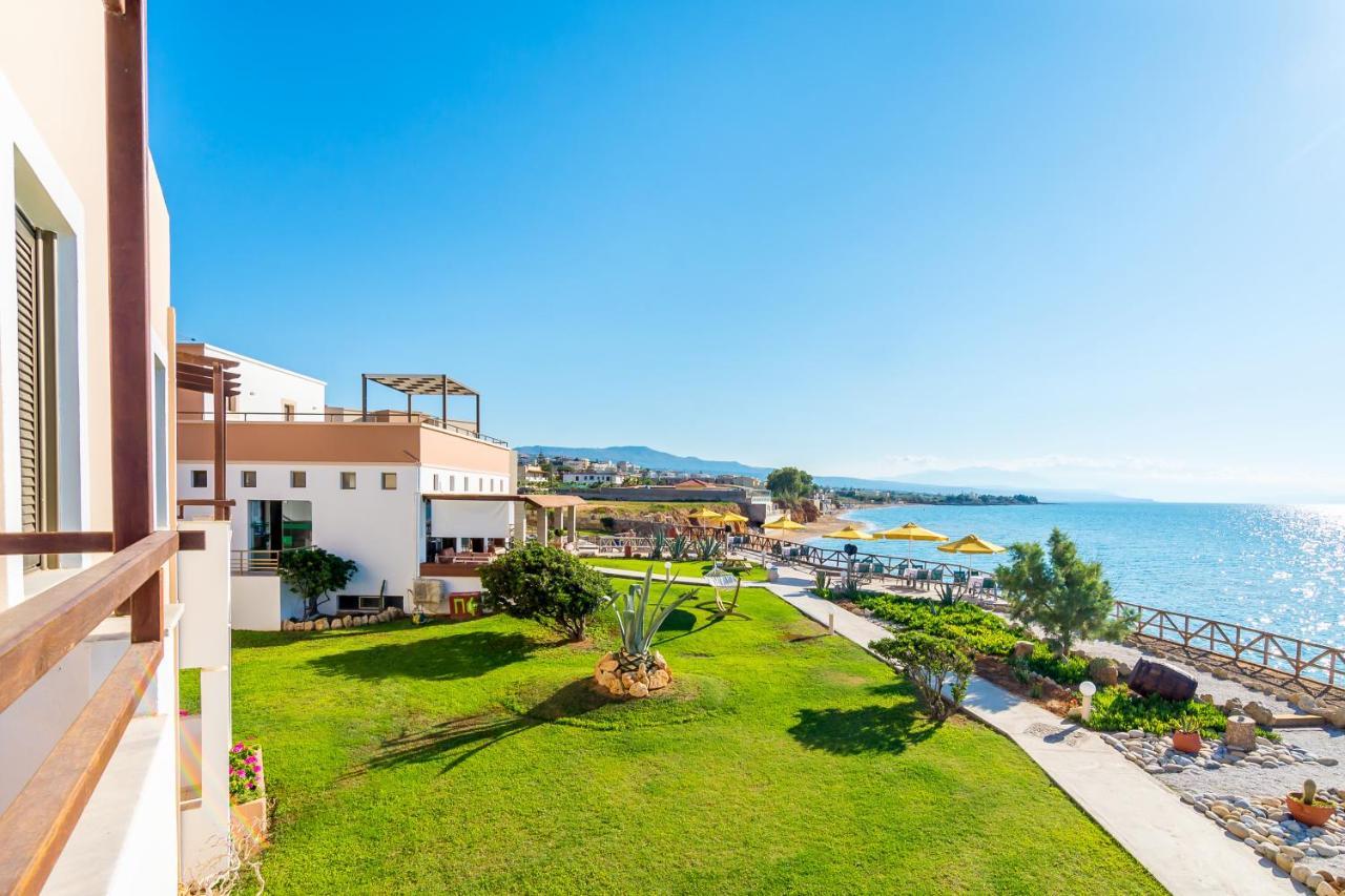 Alkionis Beach Hotel Apartments Sfáka エクステリア 写真