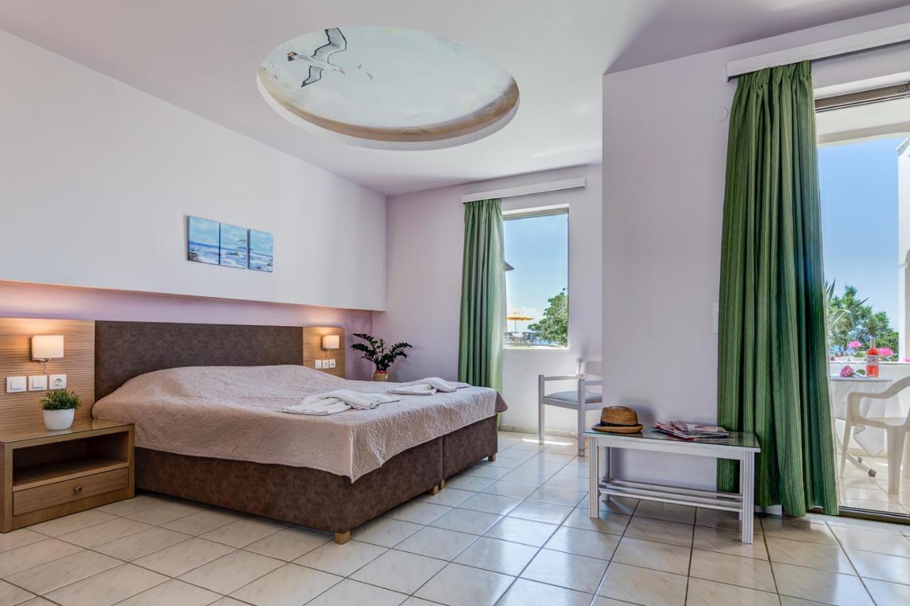 Alkionis Beach Hotel Apartments Sfáka エクステリア 写真