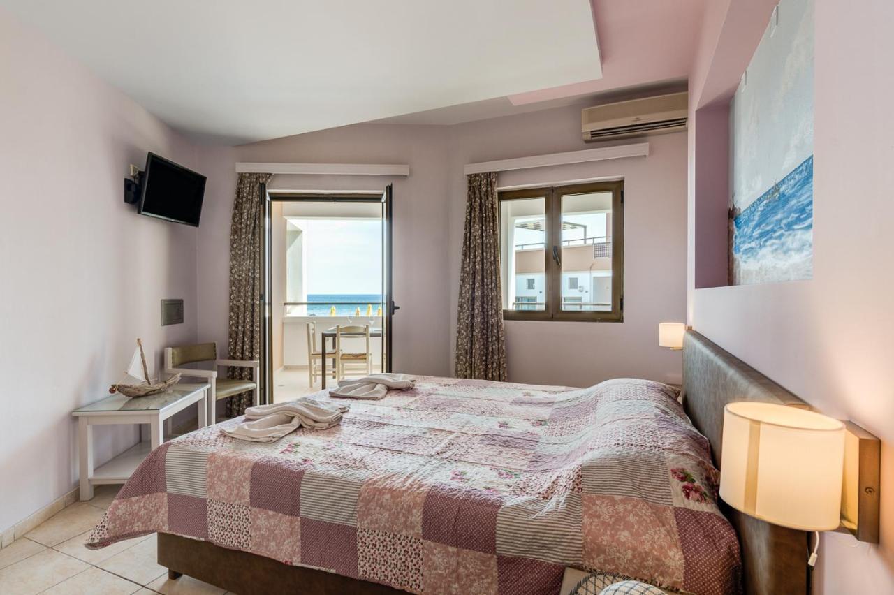 Alkionis Beach Hotel Apartments Sfáka エクステリア 写真